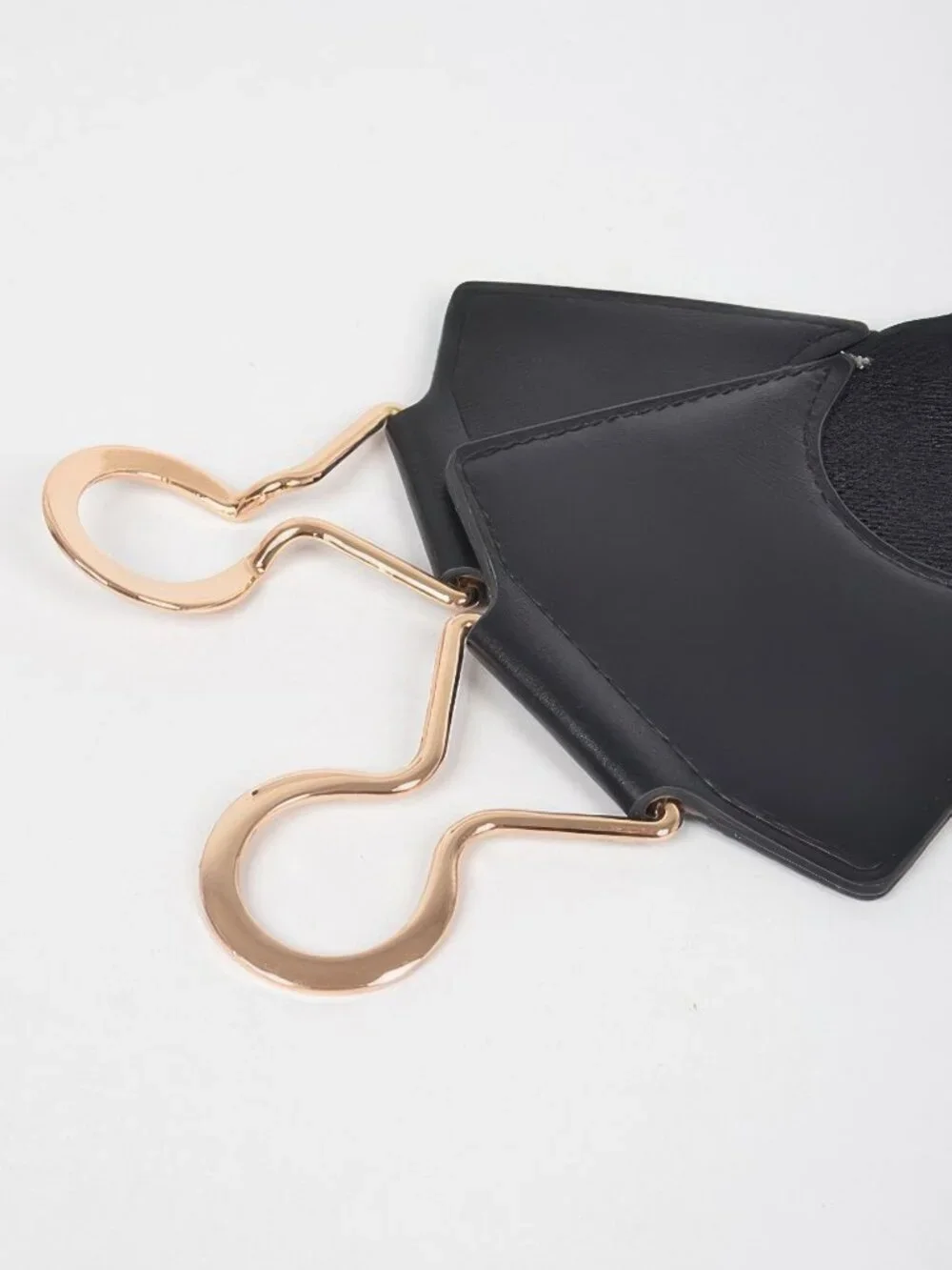 Faux Leather Plus Size Elastic Belt